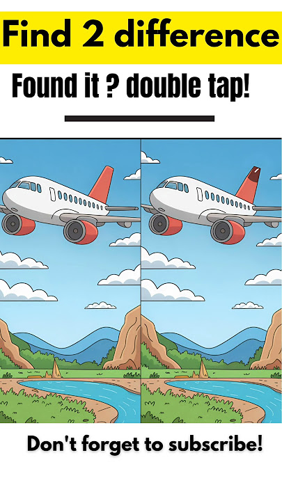 Only Genius Can Spot 2 Differences in 10 Seconds! 🕵️‍♂️#BrainTeaser #shorts #iqtest #findthenumber