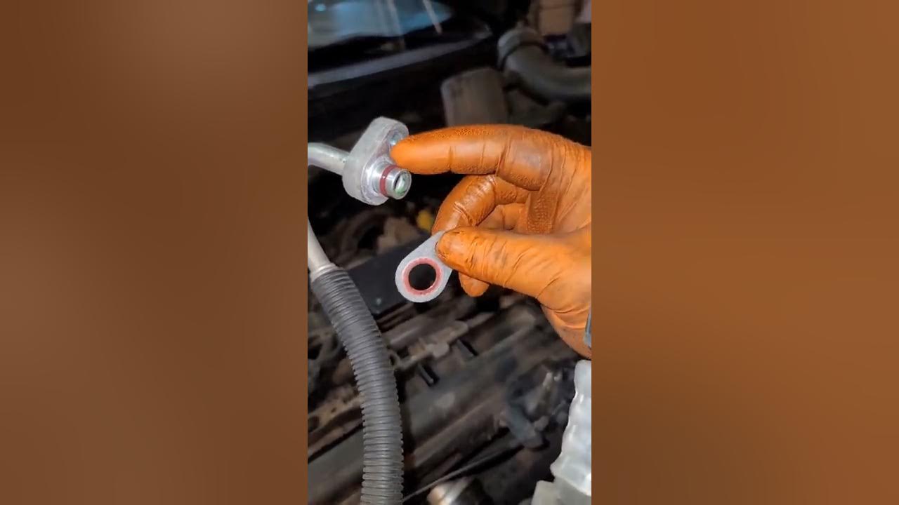 How to replace compressor, expansion valve and desiccant element on