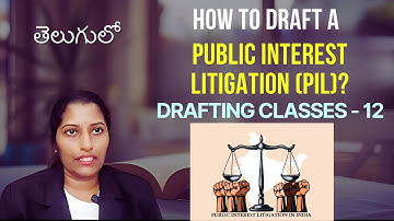 How to Draft a Public Interest Litigation (PIL) 🧾 | PIL Format Explained | Drafting Classes 12