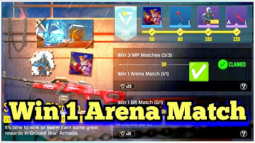 Call Of Duty Mobile Win 1 Arena Match Task Complete