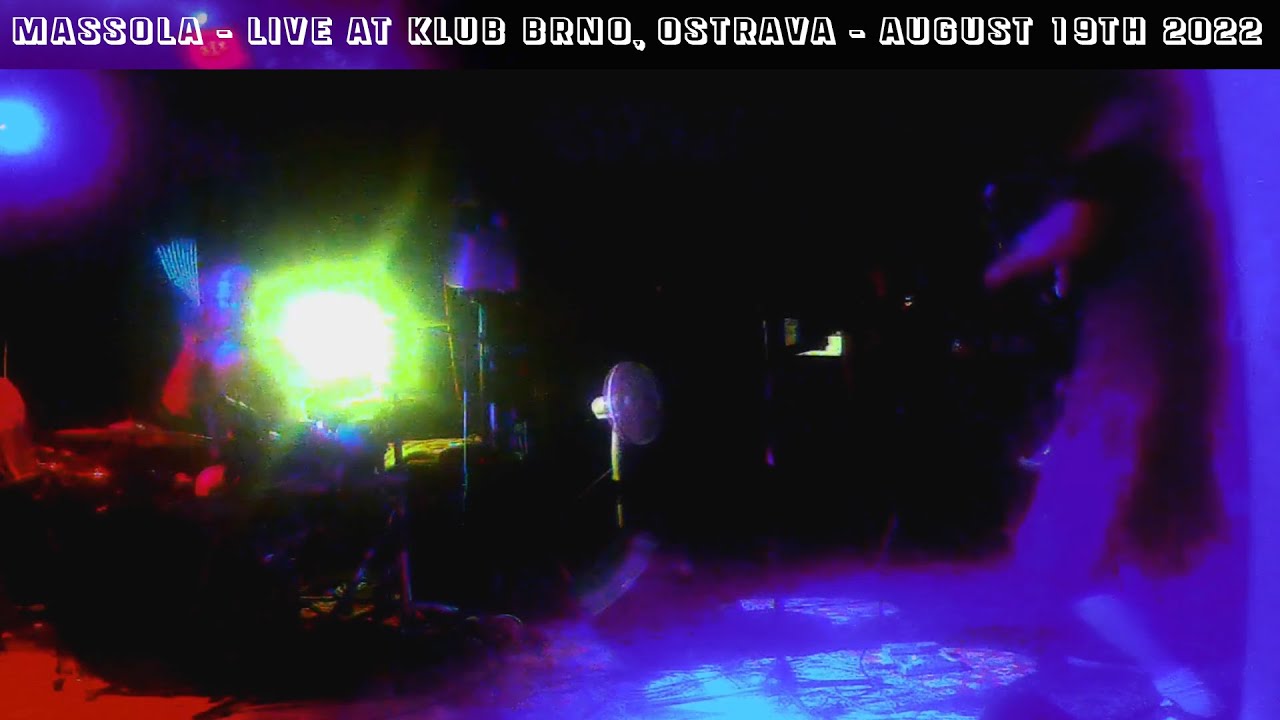 Massola - Full set from Klub Brno, Ostrava - August 19th 2022 (Jazz Grind Noise Experimental)
