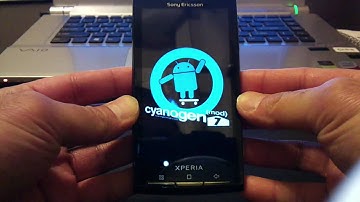Xperia X10 - Gingerbread - Android 2.3.3 - Cyanogenmod 7.0 v10a -  HD