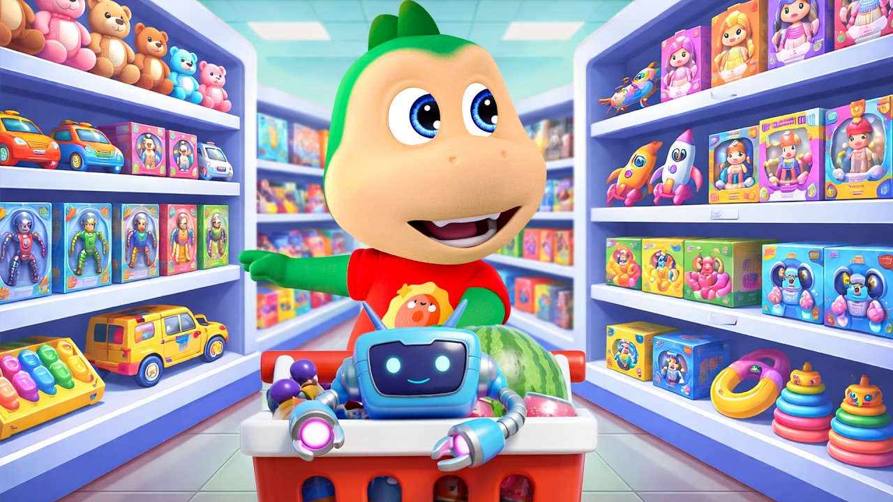 El bebé va al supermercado 🛒 | Aventura Divertida | Dibujos Animados Para Niños | Video Para Niños