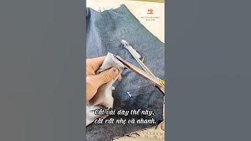 Kéo cắt cho thợ may chuyên nghiệp bạn đã có chưa - kéo cắt vải| Song Anh MK #Phutungmaykhausonganh