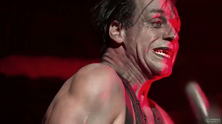 Rammstein-- Feuer Frei Live From Madison Square Garden [720 60 FPS ]