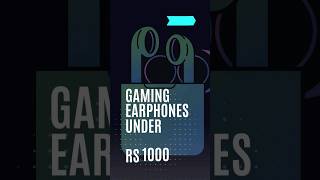 Best gaming earphones under Rs.1000|| gaming bgmi cosmicbyte earphone gamingearphones bgmi