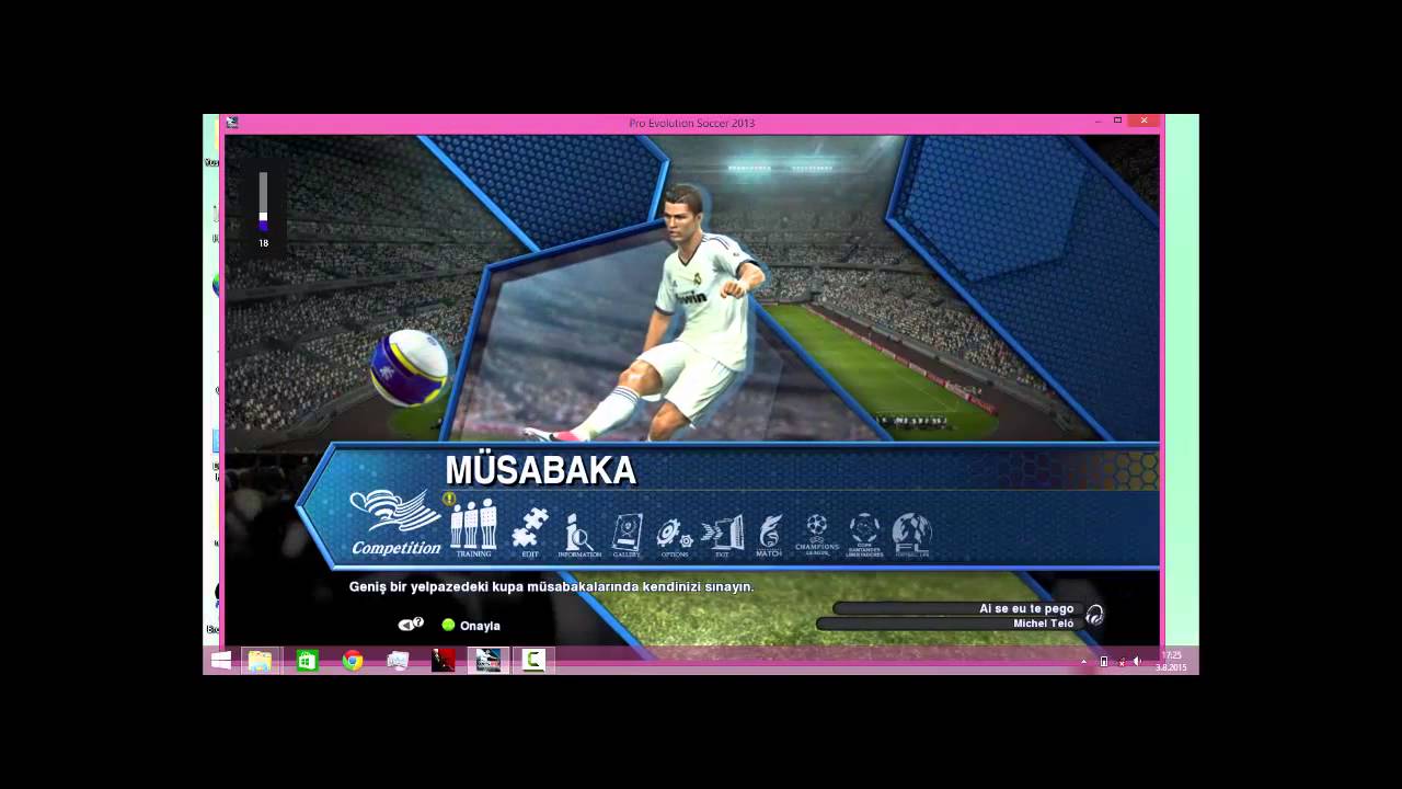 PES 2013 İki Kişilik Nasıl Oynanır ? - YouTube