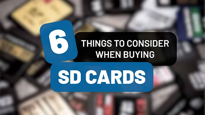 SD Card Selection Tips: 6 Factors to Keep in Mind