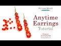 Anytime Earrings - DIY Jewelry Making Tutorial by PotomacBeads