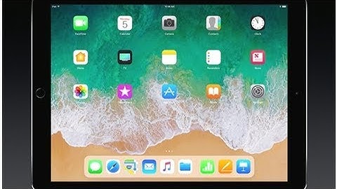 How to use the dock with ios 11 on ipad