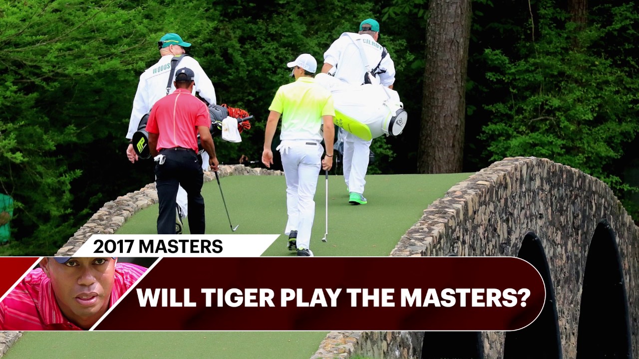 Will Tiger Woods play the Masters? YouTube