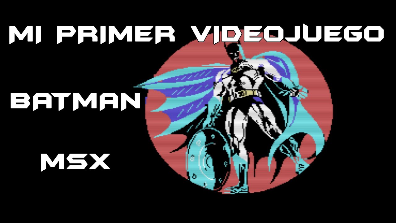 Jeu Vidéo BATMAN Sur MSX - TRÈS RARE - Grand Boîtier Avec Notice - Très Bon état