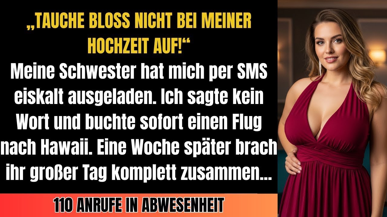 Schwester: „Komm nicht zur Hochzeit!“ – Also trank ich gemütlich Kaffee bei 110 verpassten Anrufen