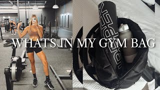 What's In My Gym Bag? by Kirby Anne 