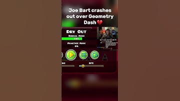 Joe Bart crashes out over Geometry Dash #joebartolozzi #gta5_fivem_tricks #tiktokeffects #twitch