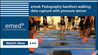 emed: Pedography barefoot walking data capture with pressure sensor | novel.de