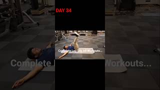 Day 34 | Lower Body + Core + Cardio 🔥 | Full Fat Burning Session #shorts #youtubeshorts #workout