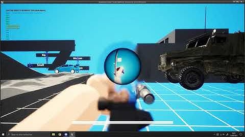 UE4 - Improved Scope and Night Vision Goggles - Dead by Gun Smoke