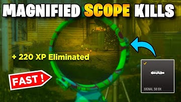 How To Get 10 Operator Kills With An Extreme Magnification Scope Or Hybrid Scope! (MW3 Rewind Event)