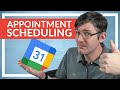 Google Calendar Appointment Scheduling Quiz