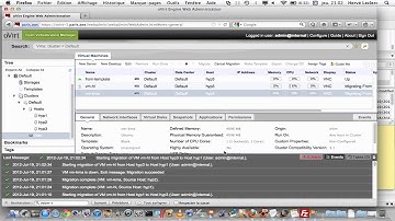 OVIRT 3.1 - Live Migrations - Cluster Policy