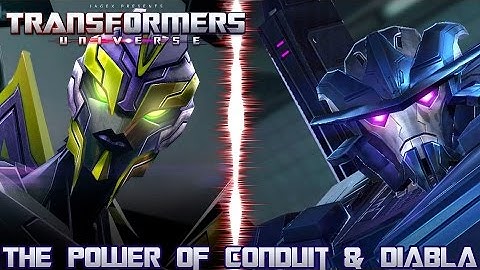 Transformers Universe Gameplay - The Power of Conduit & Diabla