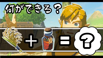 ゼルダの伝説ブレスオブザワイルド料理