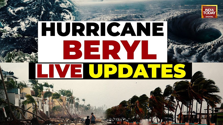 LIVE Hurricane Beryl: Massive Destruction On Several Caribbean islands | Hurricane Beryl Intensified