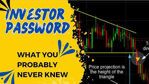 How to Obtain Your Trading Investor Password
