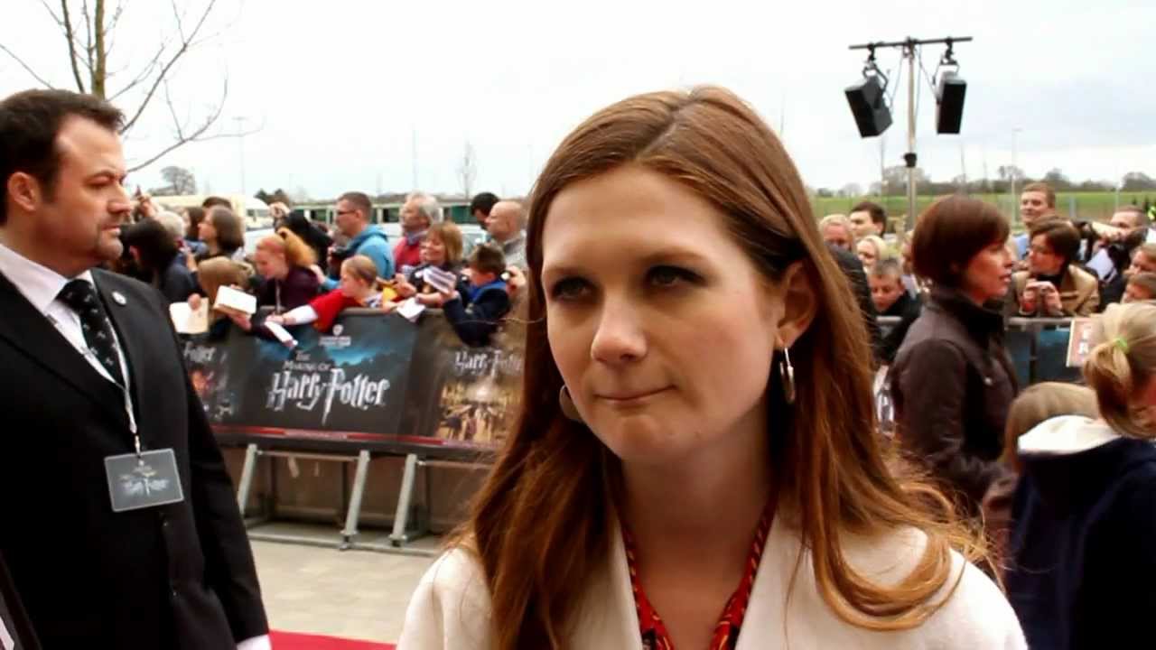 Bonnie Wright Interview Harry Potter Studio Tour Grand Opening YouTube