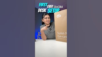 My first-ever Mac mini setup ! First-ever monitor! 😍 #unboxing #tech