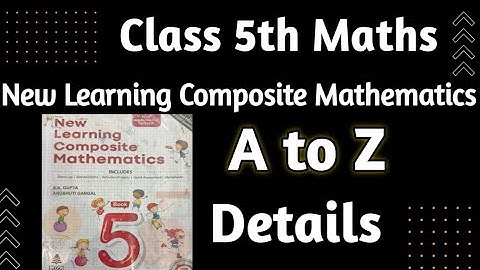 Class 5 Maths|new learning Composite Mathematics Class 5| New learning Composite Mathematics |hps