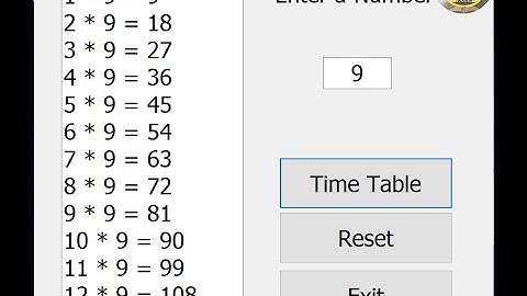 How to Create a C++ Multiplication Timetable in C++ Builder using Do While Loop