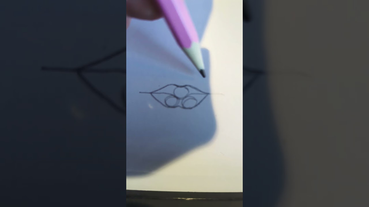 Learn how to draw lips with me!