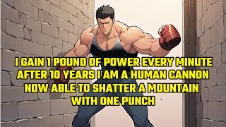 I Gain A Pound of Power Every Minute, After 10 Years I am a Human Cannon