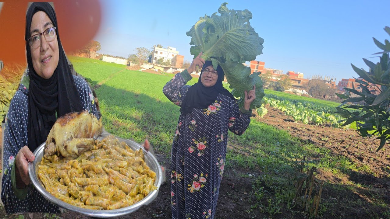 الشتاء وجمالوا والخضروات الطازه 🥬كان نفسي فى اليوم ده قوى🥒