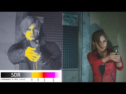 Resident Evil 2 Remake HDR Analysis: NOT BROKEN with Correct Settings