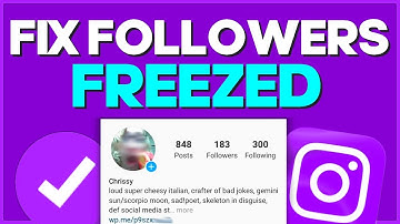 How To Fix nstagram Followers Count Freeze Problem Solve - Follower Count Stuck Not Showing 2023