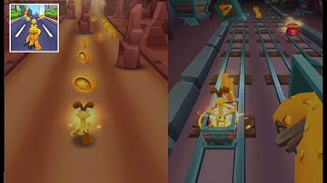 Garfield Rush Game : FUN RUN with Garfield - UPDATED! Android, iOS Gameplay