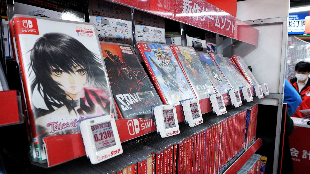 Inside a Small BIC Camera Store - Game & Toy Section | Tokyo