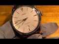 Oris Artelier Chronometer Date (up-close, evening) | WatchTimepieces