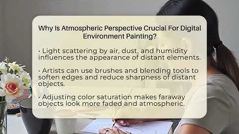 Why Is Atmospheric Perspective Crucial For Digital Environment Painting?