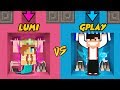 PRZEJŚCIE DZIEWCZYNA VS PRZEJŚCIE CHŁOPAK W MINECRAFT! || GPLAY & LUMI