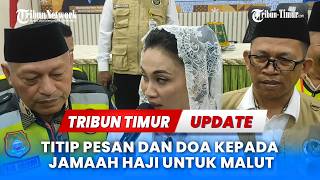 🔴 Sherly Joanda Beri Uang Saku JCH Malut Rp 1,5 Juta