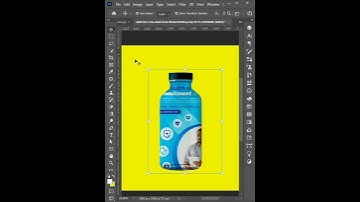 How to Create a Bottle Mockup in Photoshop in No Time #shorts #photoshoptricks