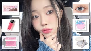 ‍️호다닥 쿨톤 찐템 추천 + 졸업식 GRWM (여쿨라 추천템/쿨톤 렌즈/핑크립)ㅣMINCARONG