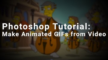 Photoshop Tutorial: Make Animated GIFs from Video