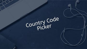 How To Create Country Code Picker In Swift iOS