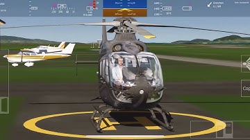 Aerofly 2021 / 2022 Helicopter Start Up and Take Off Tutorial EC-135 at Grenchen LSZG, Switzerland
