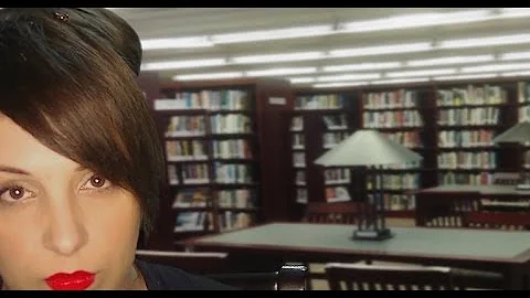 ASMR Binaural Library Role Play: "Dark Feather," Books, Typing, And Writing, for Relaxation